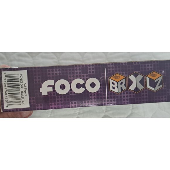 LSU Foco Brxlz Building Brick Kit Ages 8+, 728 Bricks NO DECALS - Picture 4 of 5